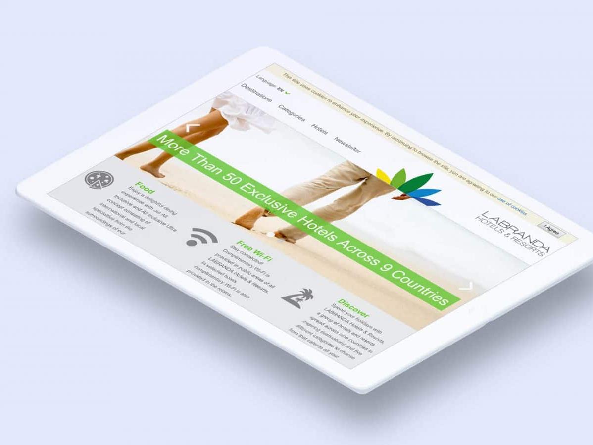Labranda Hotels iPad_02
