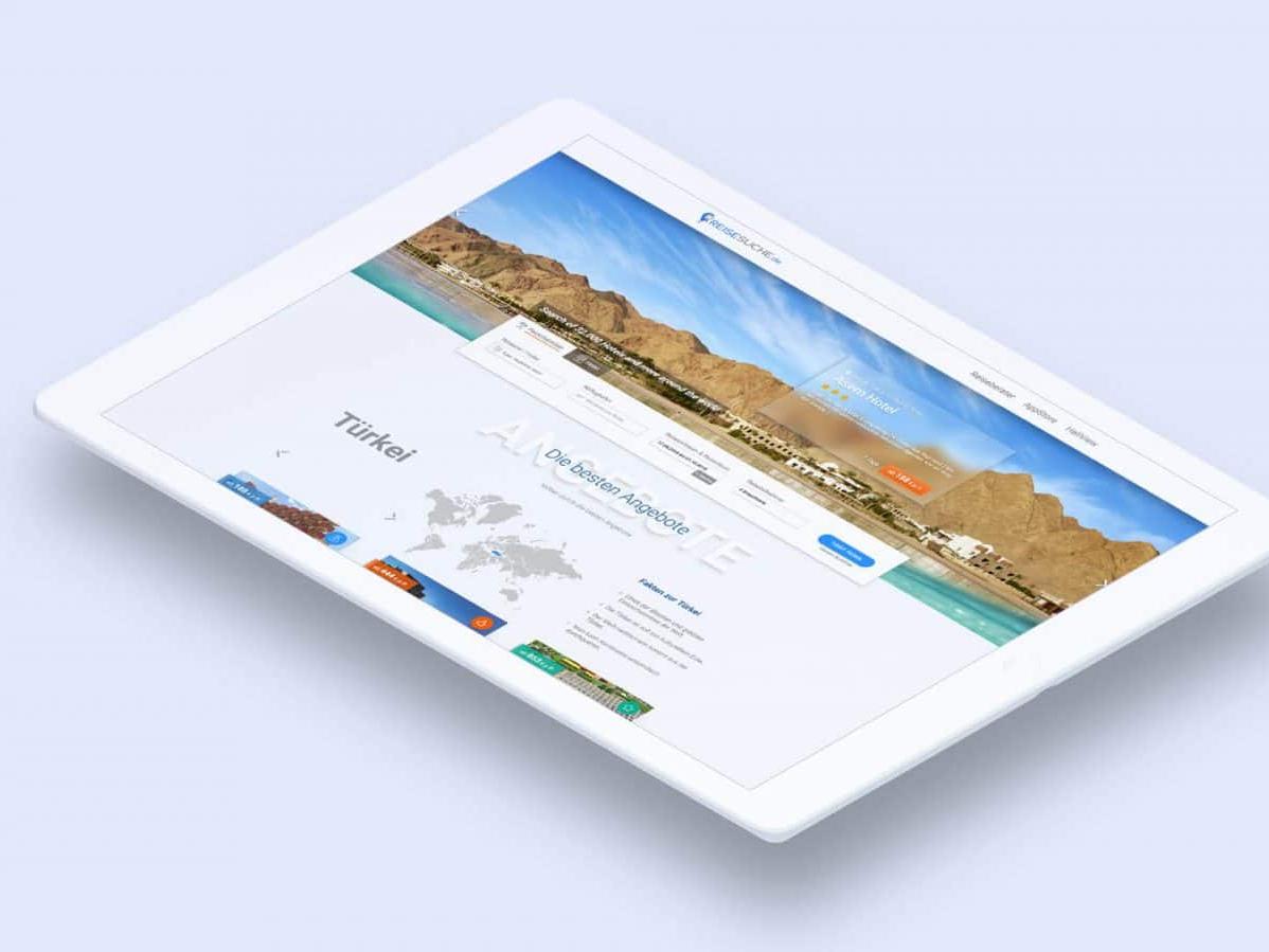 reisesuche ipad
