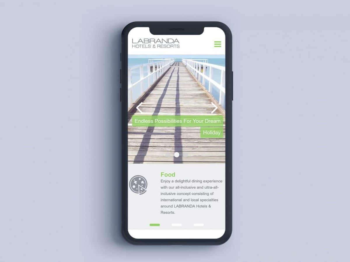 Labranda Hotels iphoneX Mockup_01