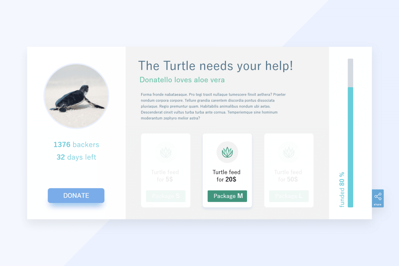 Crowdfunding - Mockup 02